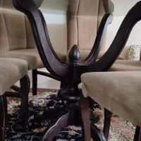 میز ناهار (نهار) خوری شش نفره|میز و صندلی غذاخوری|خرم‌آباد, |دیوار