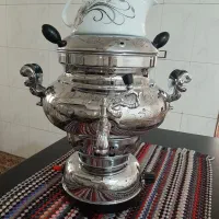 سماور گازی ۶ لیتری بدون کوره|سماور، چای‌ساز، قهوه‌ساز|قم, چهل درخت‎|دیوار