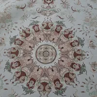 فرش ۶ متری مهستان در حدِ نو و بسیار تمیز