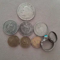سکه.انگشتر قدیمی