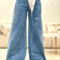 شلوار شافل روشن پایین ریش