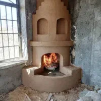 استادپلاستر طرح سنگ و طرح چوب آلاچیق کاهگل|خدمات پیشه و مهارت|هندیجان, |دیوار