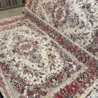 جفت ۶ متری دستبافت گل ابریشم طرح تبریز|فرش|تهران, یوسف‌آباد|دیوار