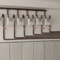 لوله کشی گاز  روکار و توکار