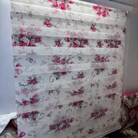 پرده زبرا طرحدار 145*175|پرده، رانر، رومیزی|تهران, ستارخان|دیوار