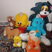 عروسک های بامزه ،ظروف،تلفن سالم