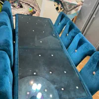 میز ناهار خوری ۸نفره ابی درباری
