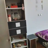 کتابخانه و دکوری تمام ام دی اف