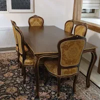 میز ناهار خوری ۸ نفره|میز و صندلی غذاخوری|رشت, نیروی دریایی|دیوار