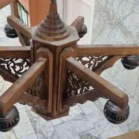 لوستر چوبی