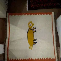 گلیم تمام پشم نقش شیر