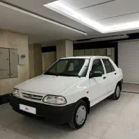 پراید مدل ۹۹ یک درب راننده رنگ