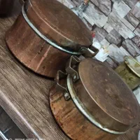 قابلمه مسی دست ساز قدیمی|ظروف پخت‌وپز|کرج, شاهین‌ویلا|دیوار