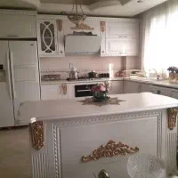 کابینت آشپزخانه/ هایگلاس /ممبران/نئوکلاسیک/MDF 707|مصالح و تجهیزات ساختمان|اصفهان, الهیه|دیوار