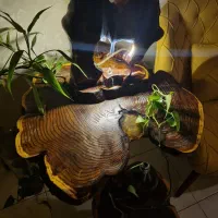 آباژور رستیک دست ساز|چراغ خواب و آباژور|اصفهان, مصلی|دیوار