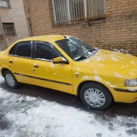 تاکسی سمند ع پلاک برون شهری ۹۵