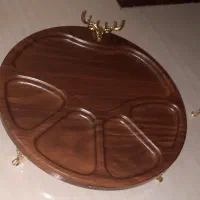 ست ۲ عددی اردوخوری چوبی وکیوم
