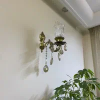 لوستر برنز آینه و کنسول برنز|بوفه، ویترین، کنسول|تهران, ایوانک|دیوار