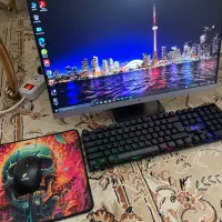 مینی کیس و مانیتور HP|رایانه رومیزی|مشهد, شهرک رازی (شهرک غرب)|دیوار
