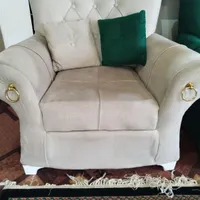 مبل 10نفره بسیار تمیز|مبلمان خانگی و میز عسلی|کتالم و سادات شهر, |دیوار