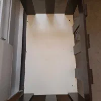 تخت نوزاد کنار تخت مادر|تخت و صندلی بچه|اصفهان, ملک‌شهر|دیوار