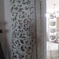 چندعدد دکور و پارتیشن وکابینتMDF (فروش توافقی)|کتابخانه، شلف، قفسه‌های دیواری|شاندیز, |دیوار