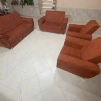فروش مبل راحتی ۷نفره در حد نو ۸میلیون تومان|مبلمان خانگی و میز عسلی|فسا, |دیوار