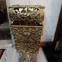 سطل وحا دستمال برنجی|صنایع دستی و سایر لوازم تزئینی|تهران, سیزده آبان|دیوار
