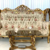 مبل ۹ نفره سلطنتی خیلی نو و سالم