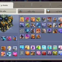 اکانت کلش آف کلنز تانهال 17|کنسول، بازی ویدئویی و آنلاین|تبریز, |دیوار