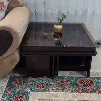 مبل راحتی و میز جلو مبلی پنج تیکه|مبلمان خانگی و میز عسلی|بیرجند, |دیوار