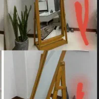 اینه قدیه بلند با چوب  روسی