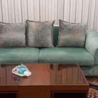 مبلمان ۸نفره پارچه مخمل کوبیده کار تهران