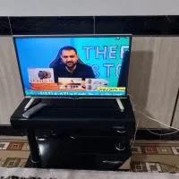 تلویزیون ۳۲اینج ال جی اصل کره با میزش|تلویزیون و پروژکتور|تاکستان, |دیوار