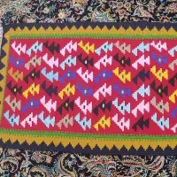 گلیم|گلیم، جاجیم، گبه|زنجان, |دیوار