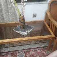 یک دست راحتی ۷نفره به همراه میز وسط سالم ،محکم|مبلمان خانگی و میز عسلی|ساری, |دیوار