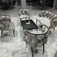 کارخانه پخش میز و صندلی پلاستیکی فلزی کافه فستفود