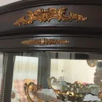 بووفه.چهار طبقه .چووب گردو کاملا سالم