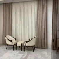 پرده ساده پلیسه|پرده، رانر، رومیزی|بندرعباس, |دیوار