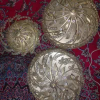 لوستر برنجی در حد نو|لوستر و چراغ آویز|گرگان, |دیوار