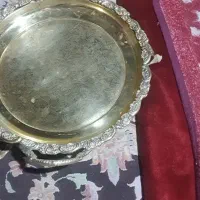 سینی برنجی|کلکسیون اشیاء عتیقه|تهران, کیانشهر|دیوار