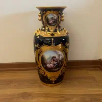 گلدان دکوری نفیس و کلکسیونی  سبک کلاسیک اروپایی