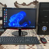 کامپیوتر قدرتمند i5 رم 8 هارد SSD مانیتور 19 LED