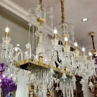 فروش لوسترهای برنزی کریستالی و تعمیرات ابکاری|لوستر و چراغ آویز|پاکدشت, پاکدشت (مامازند)|دیوار