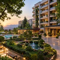 ۱۳۰ متر برج‌ باغ  ۳ خواب ۱ مستر  استخر و جکوزی