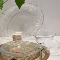 ظروف سرو کریستال.