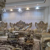 پرده سلطنتی حریر در حدنو|پرده، رانر، رومیزی|تهران, تهرانسر غربی|دیوار
