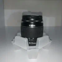 فروش لنز 55-18 کانن همراه با جعبه و درپوش لنز
