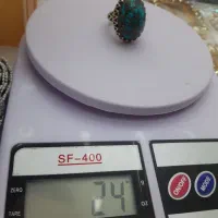 فیروزه اصل نیشابور زخمات یک سانت نیم|جواهرات|میناب, |دیوار