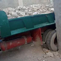 حمل نخاله ساختمانی با خاور  فروش شن و ماسه